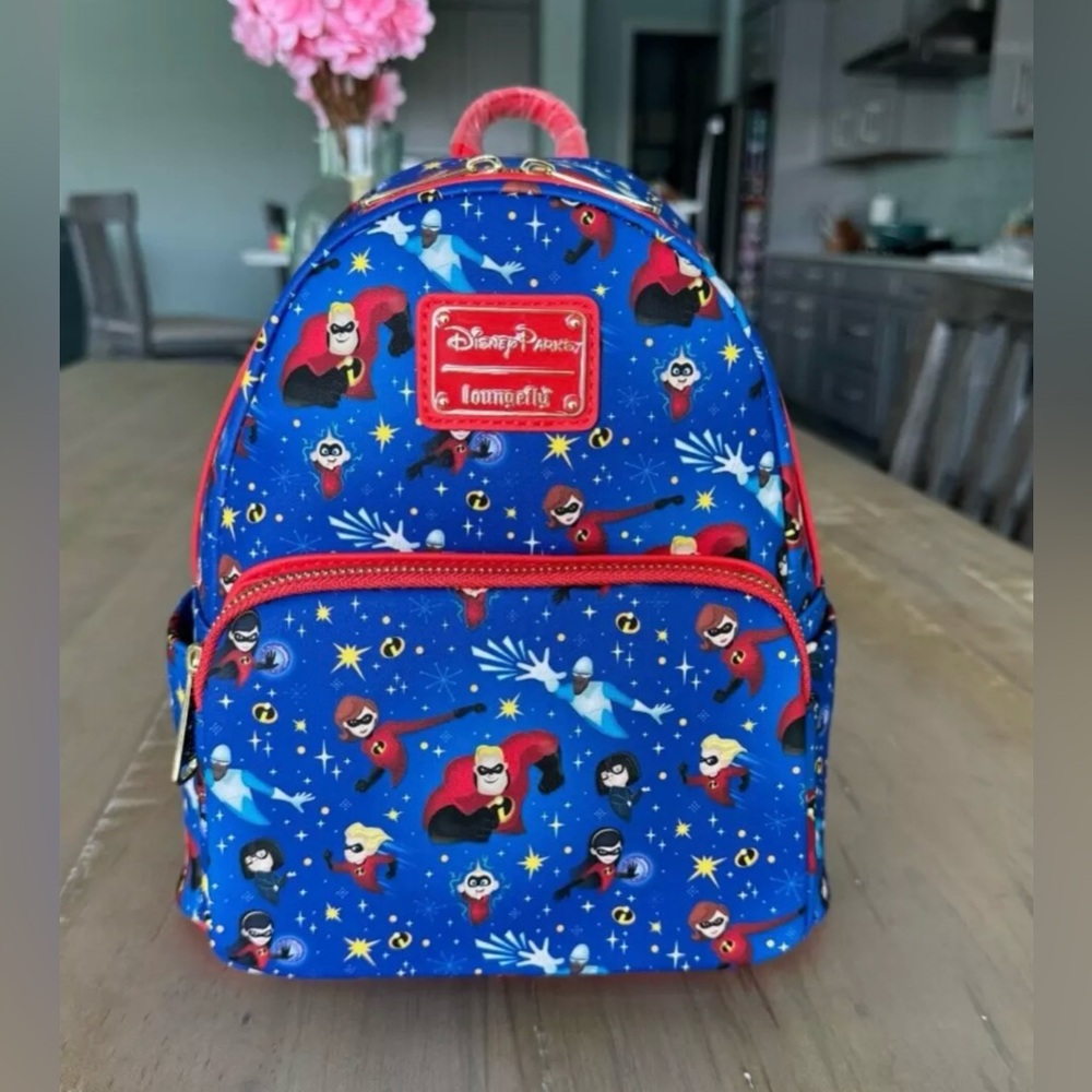 Incredibles loungefly backpack